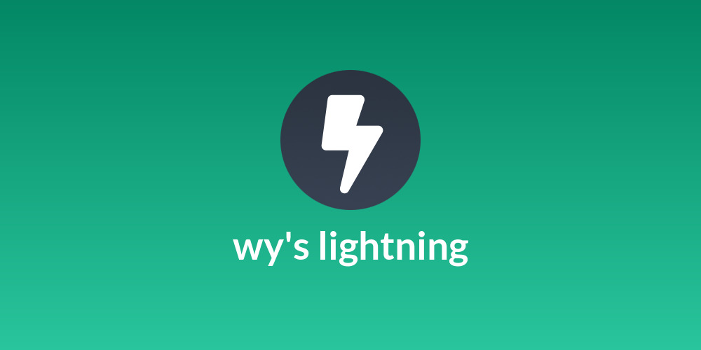 wy's lightning