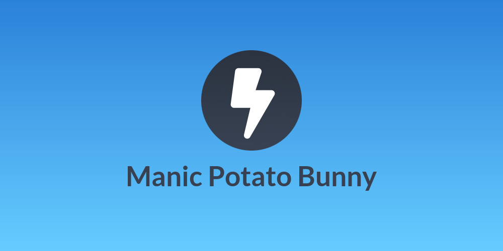 Manic Potato Bunny