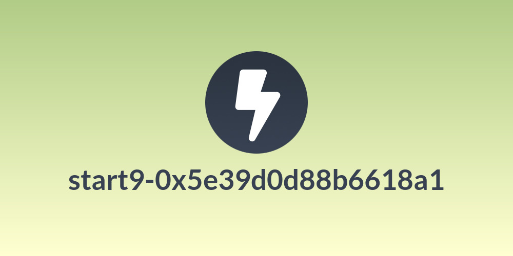 start9-0x5e39d0d88b6618a1