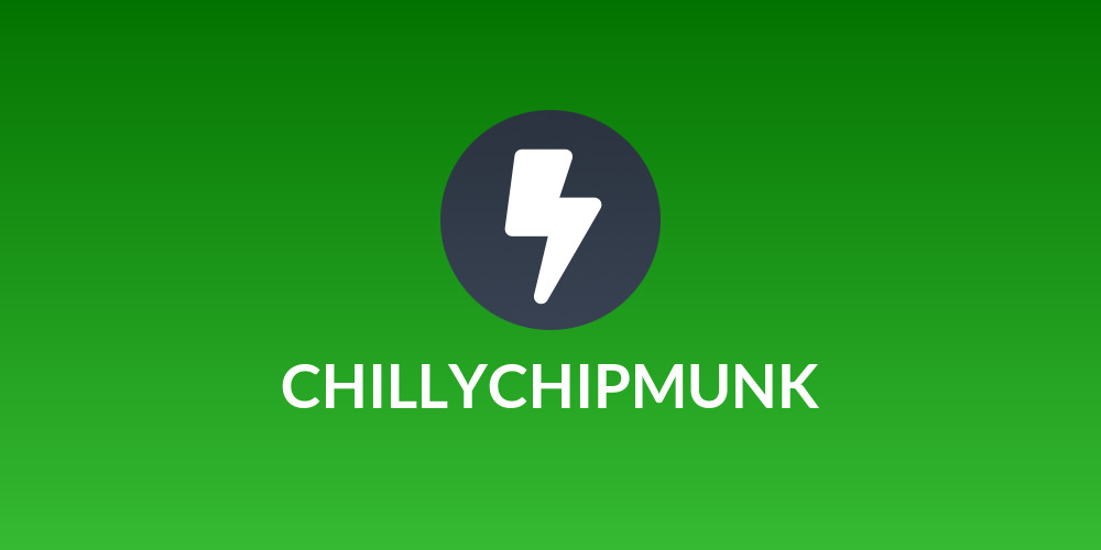 CHILLYCHIPMUNK