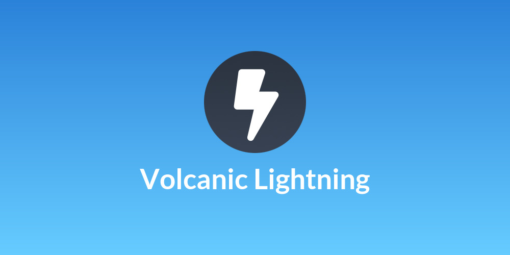 Volcanic Lightning