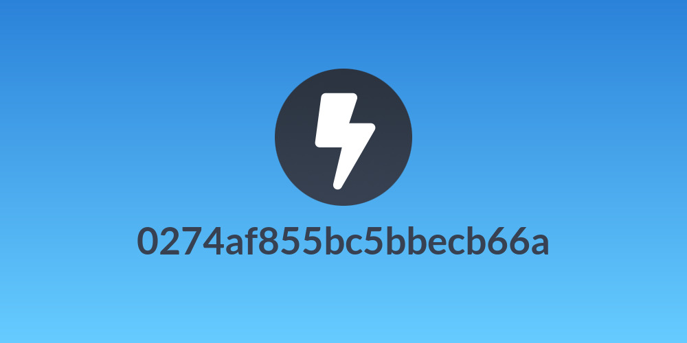 0274af855bc5bbecb66a