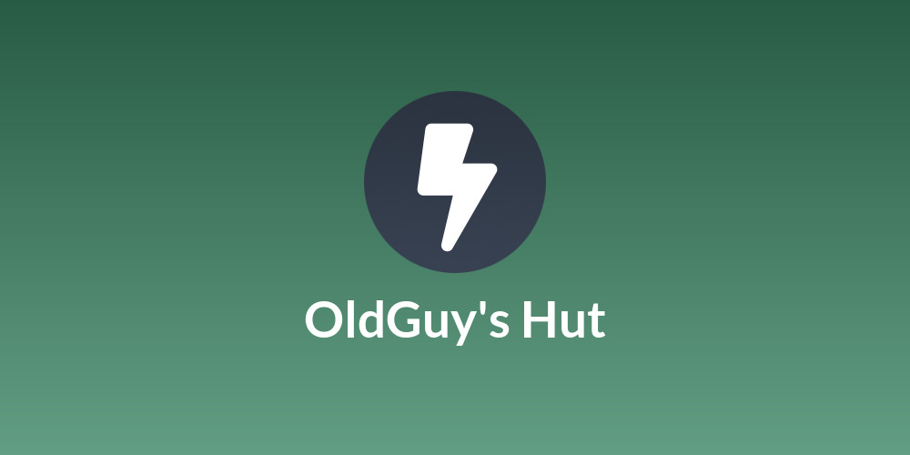 OldGuy's Hut