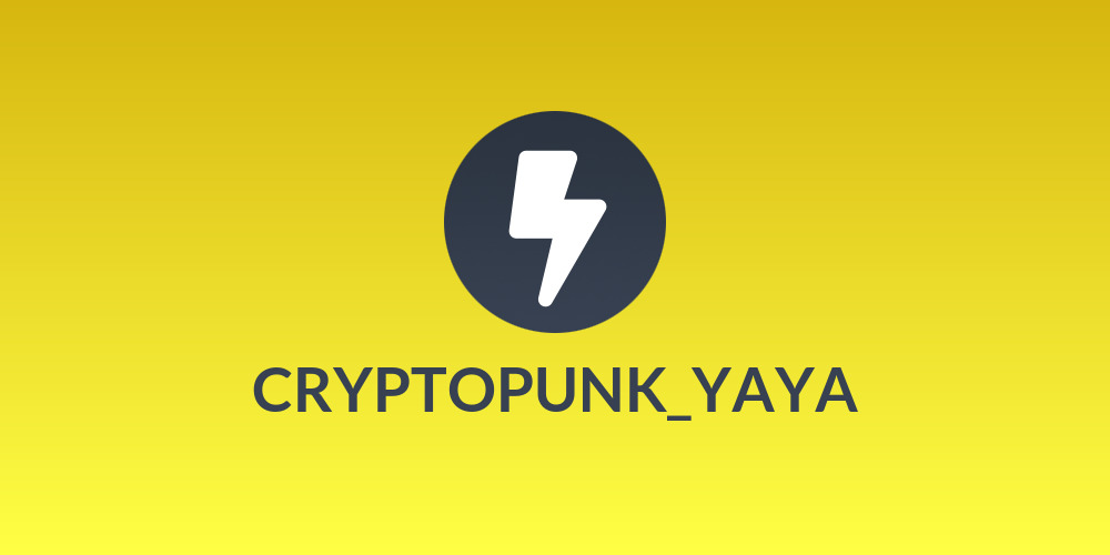 CRYPTOPUNK_YAYA