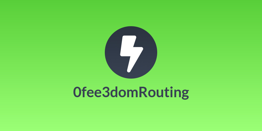 0fee3domRouting