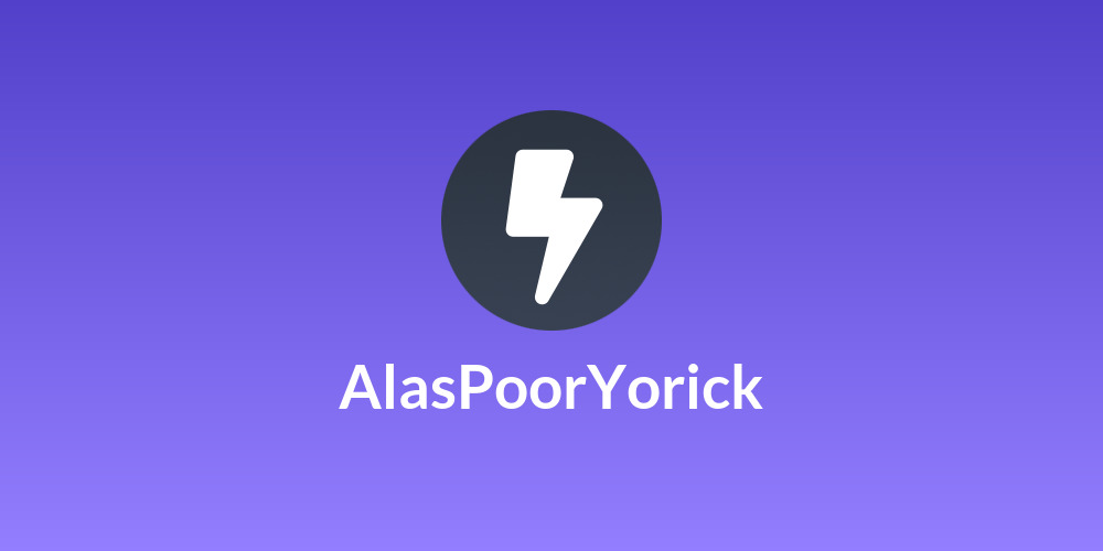 AlasPoorYorick