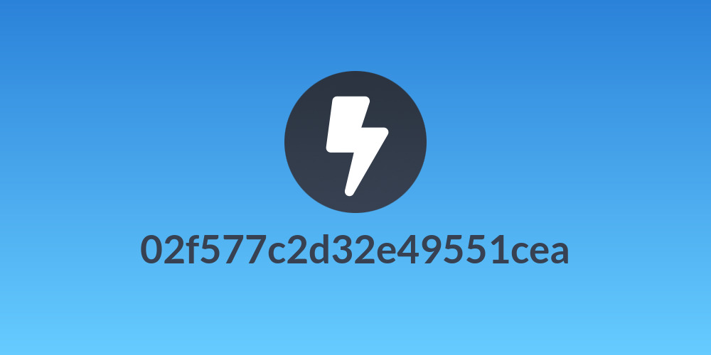 02f577c2d32e49551cea