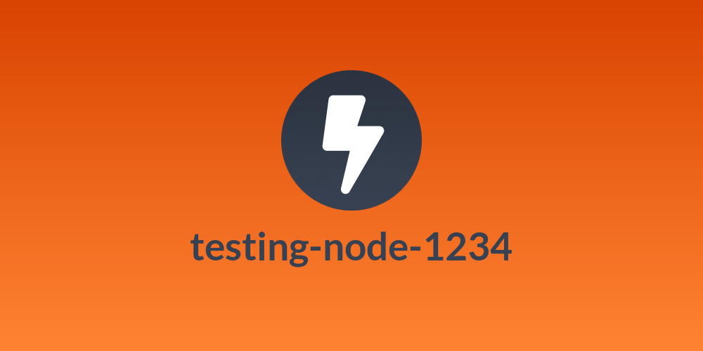 testing-node-1234