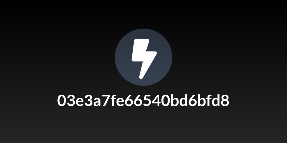 03e3a7fe66540bd6bfd8