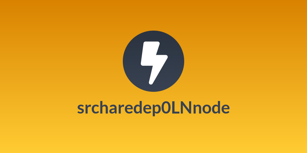 ⚡​srcharedep0LNnode⚡​