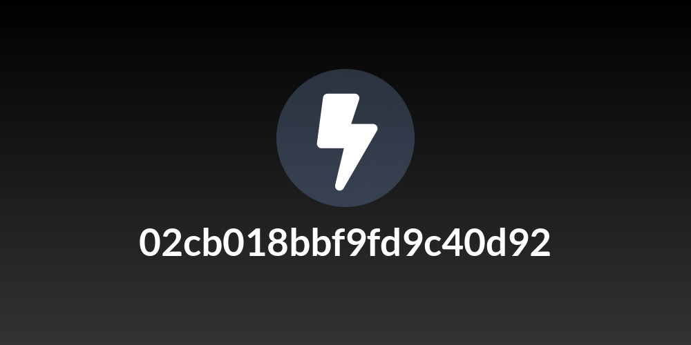 02cb018bbf9fd9c40d92