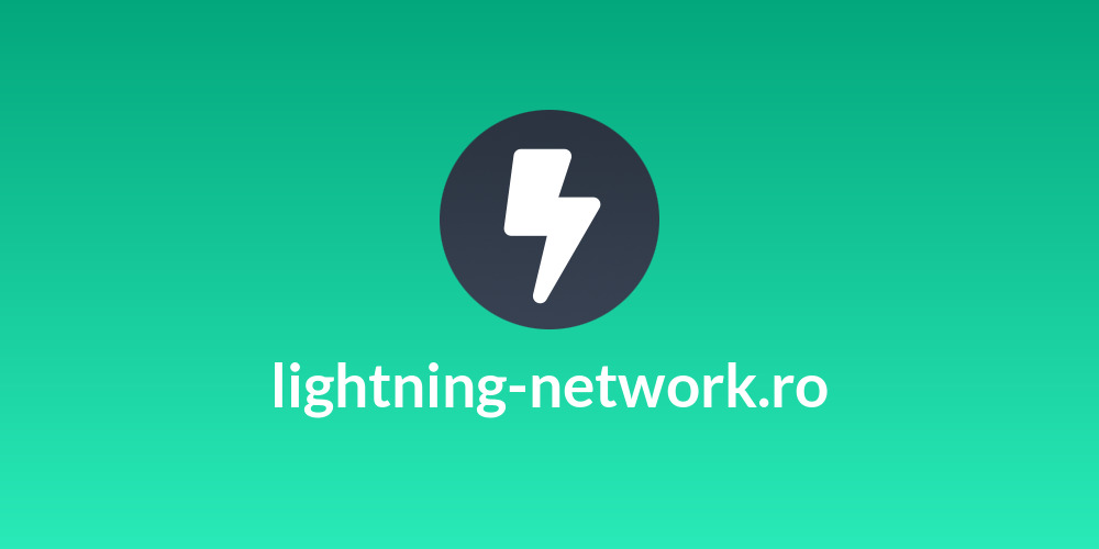 lightning-network.ro