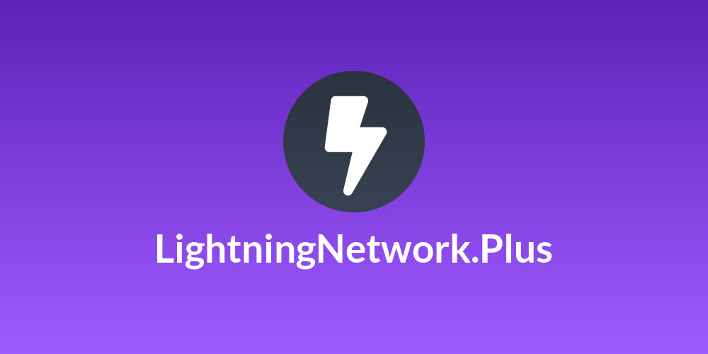 LightningNetwork.Plus