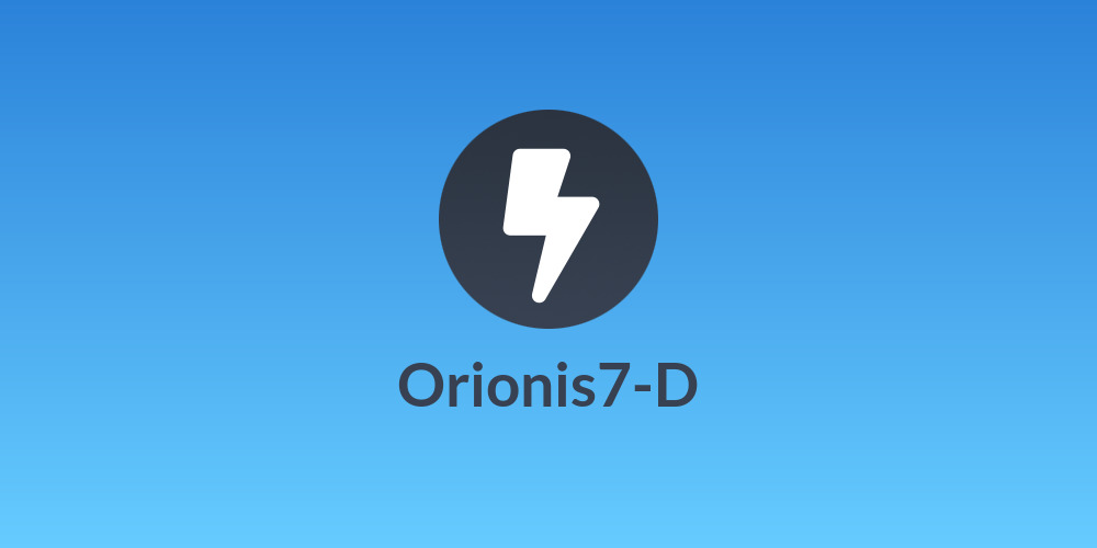 Orionis7-D