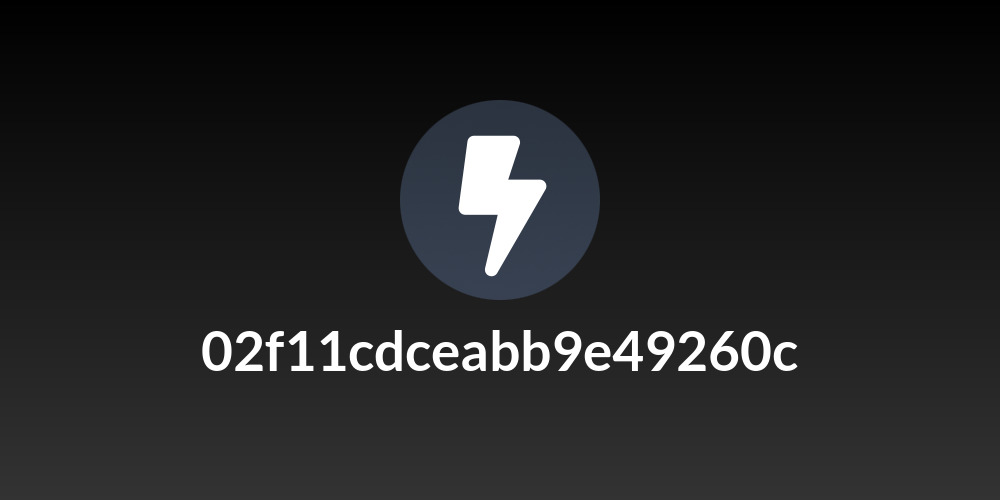 02f11cdceabb9e49260c