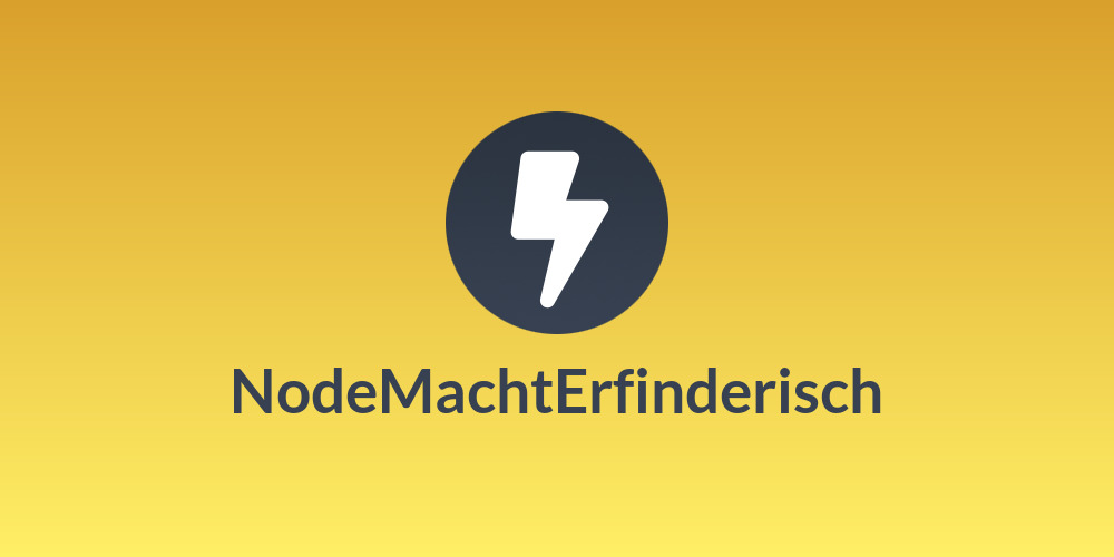 NodeMachtErfinderisch