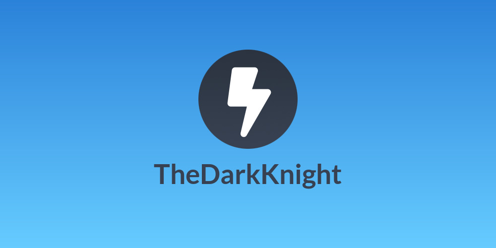TheDarkKnight