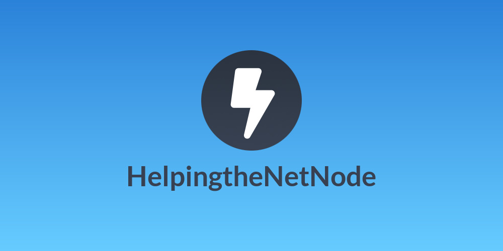 HelpingtheNetNode