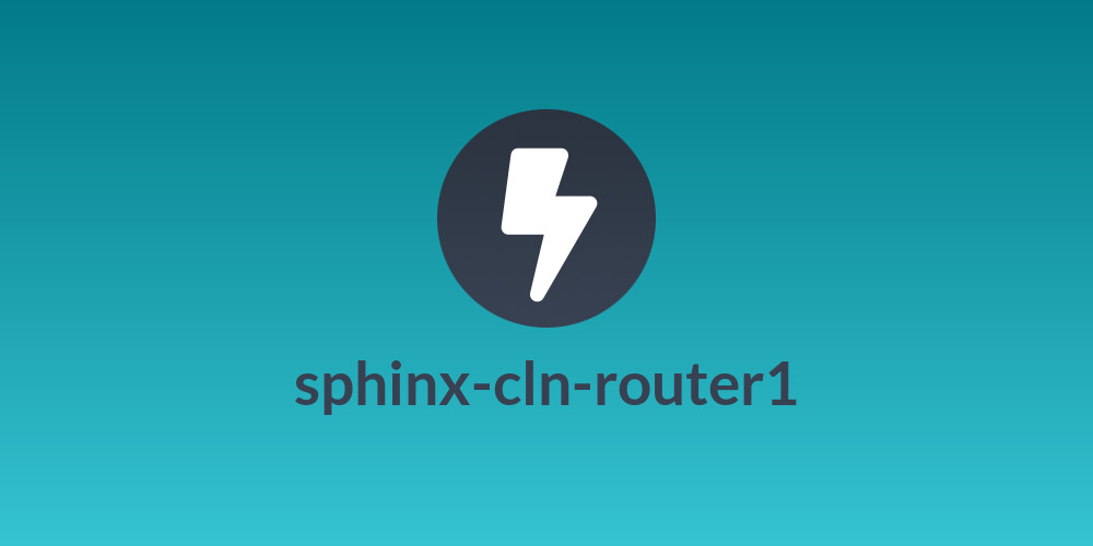 sphinx-cln-router1