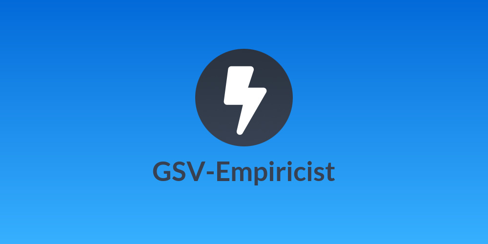 GSV-Empiricist