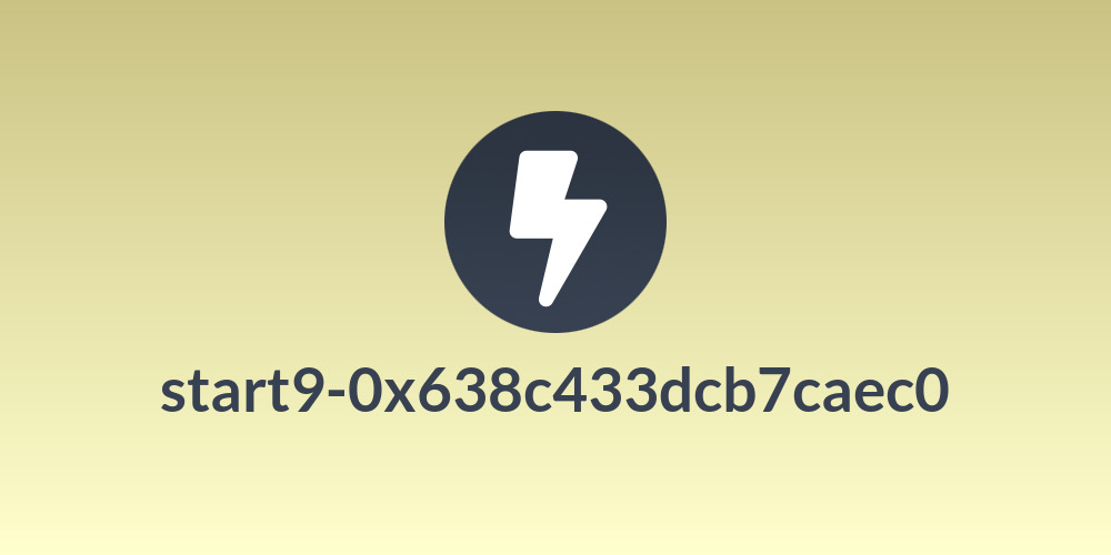 start9-0x638c433dcb7caec0