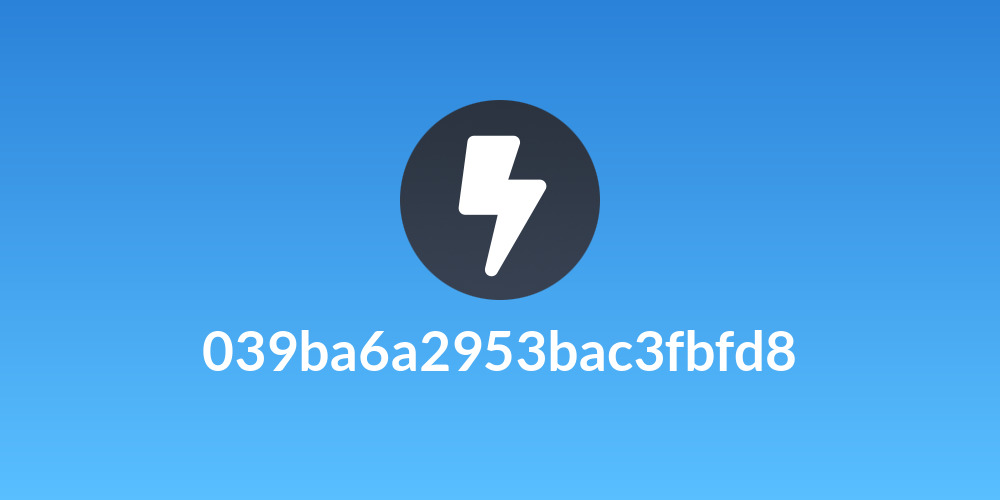 039ba6a2953bac3fbfd8