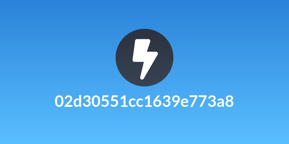 02d30551cc1639e773a8
