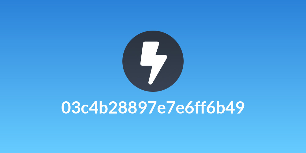 03c4b28897e7e6ff6b49