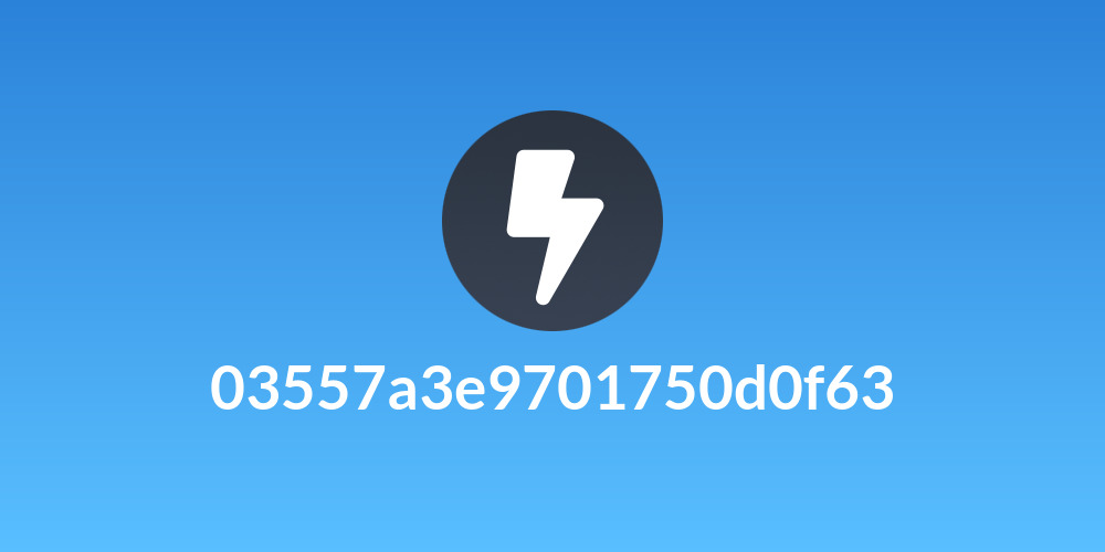 03557a3e9701750d0f63