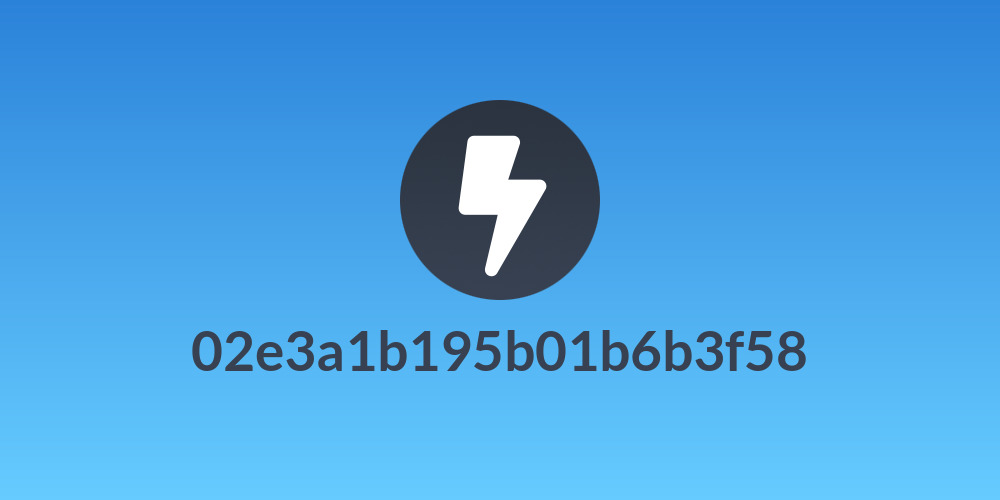 02e3a1b195b01b6b3f58
