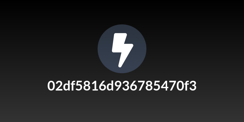 02df5816d936785470f3