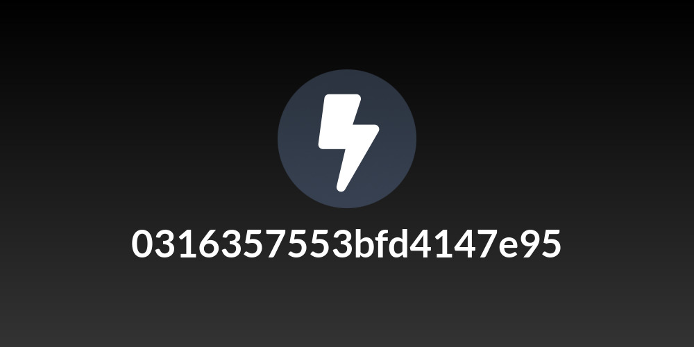 0316357553bfd4147e95