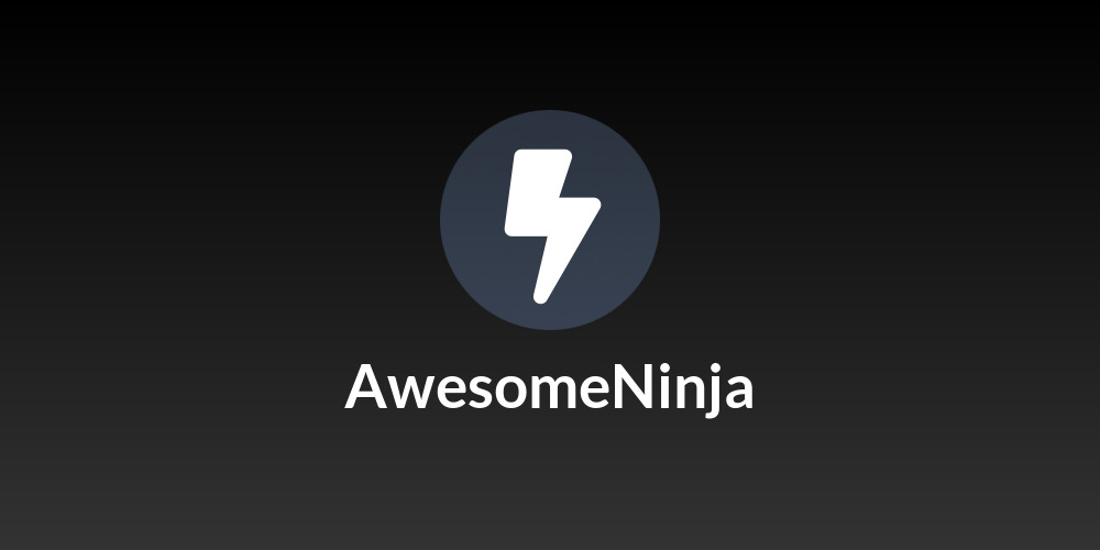 AwesomeNinja🥷