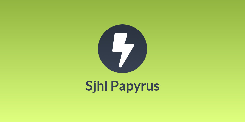 Sjhl Papyrus