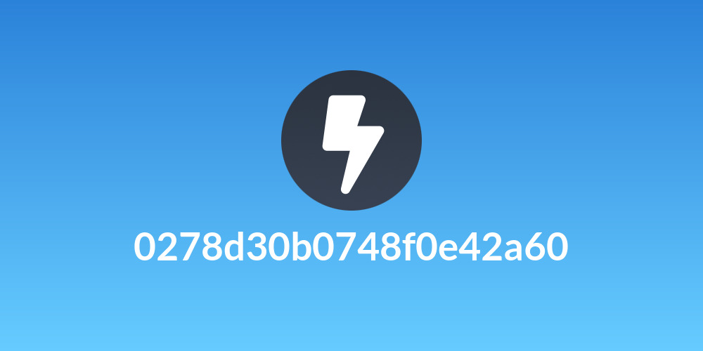 0278d30b0748f0e42a60