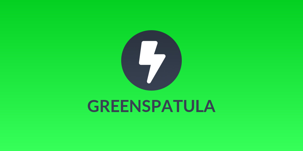 GREENSPATULA