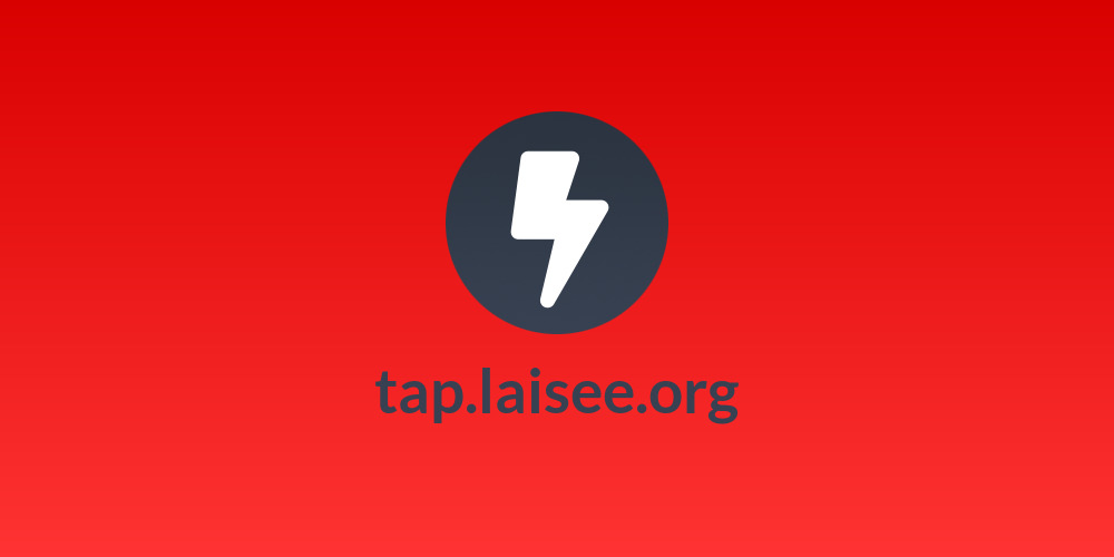 🍠tap.laisee.org