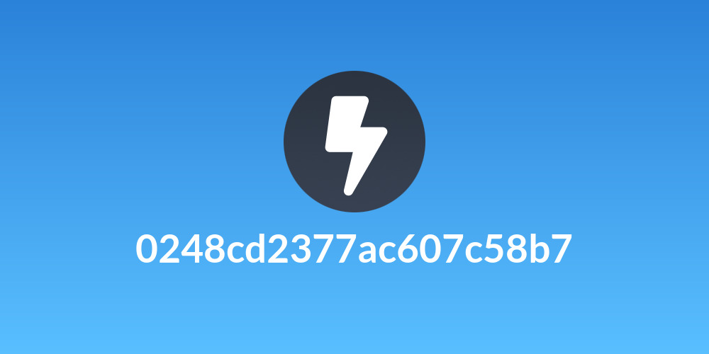 0248cd2377ac607c58b7