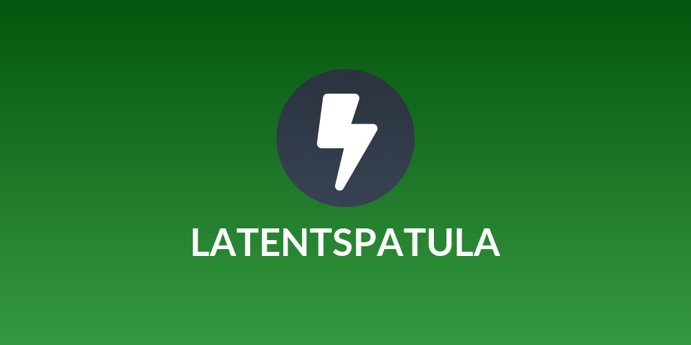 LATENTSPATULA
