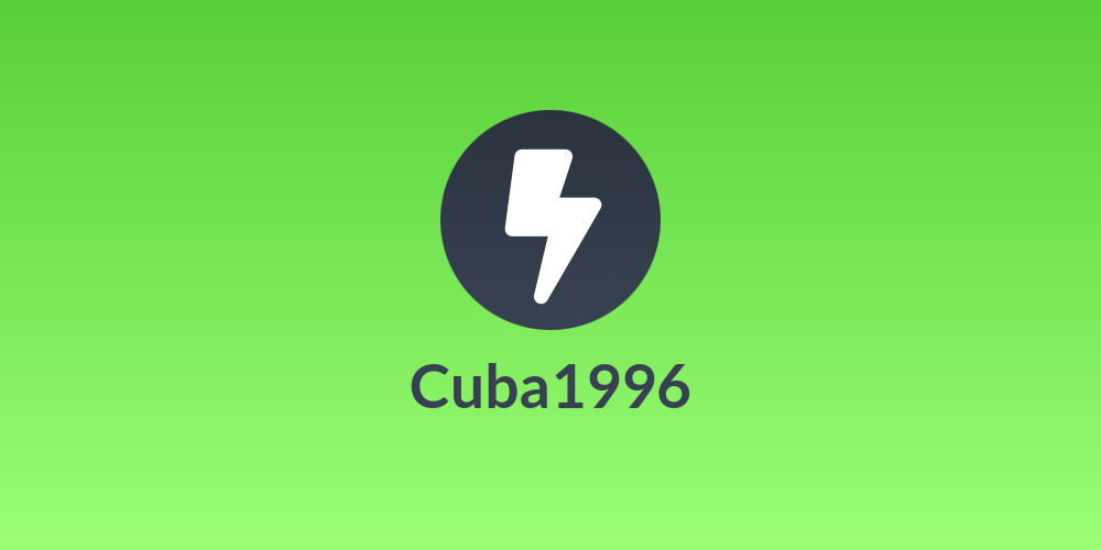 Cuba1996