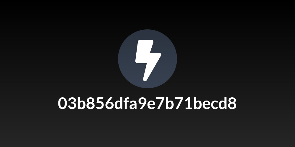 03b856dfa9e7b71becd8