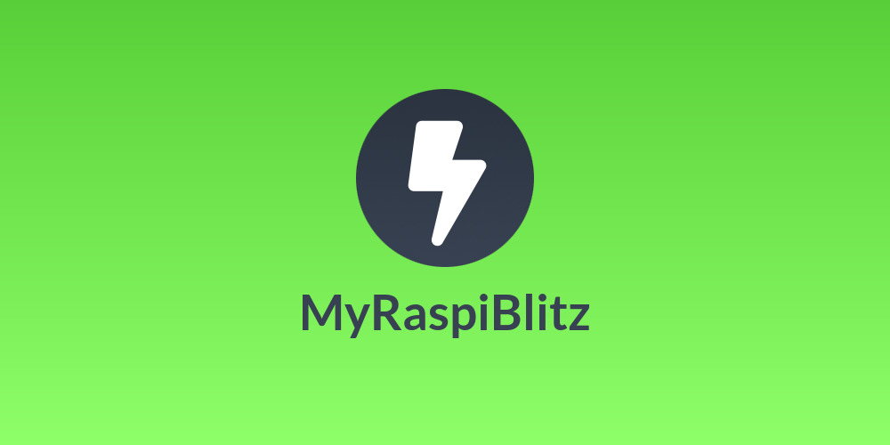 MyRaspiBlitz