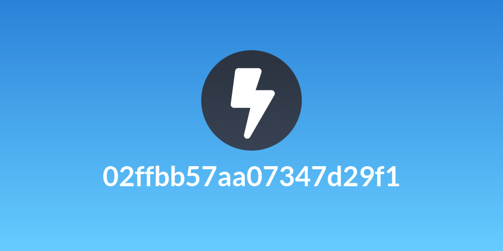 02ffbb57aa07347d29f1