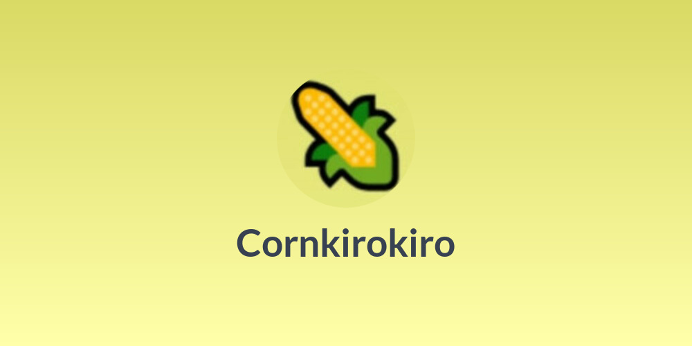 Corn🌽kirokiro🍭