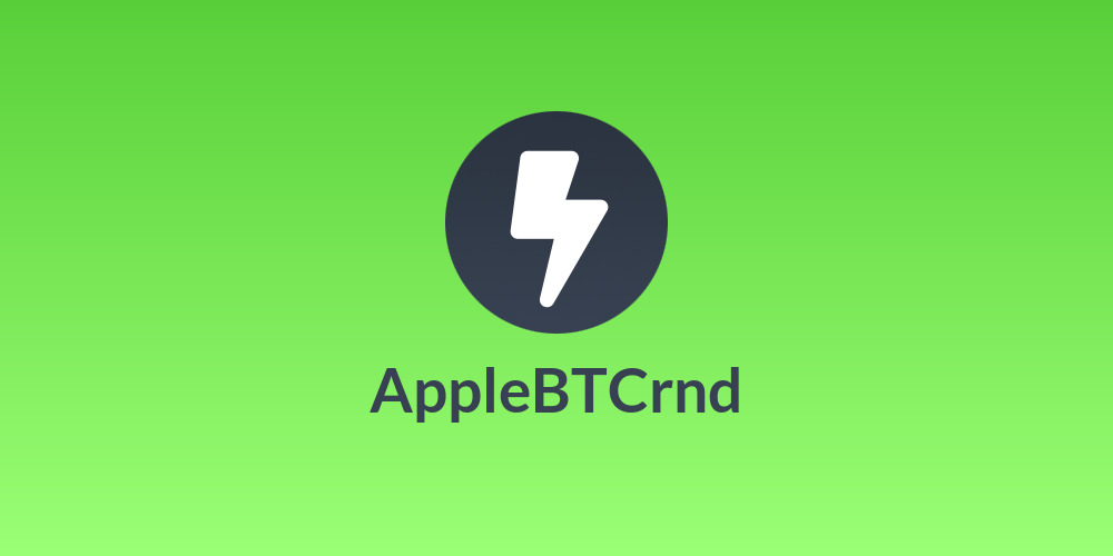 AppleBTCrnd