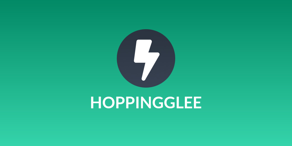 HOPPINGGLEE
