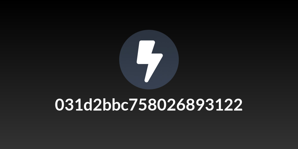 031d2bbc758026893122