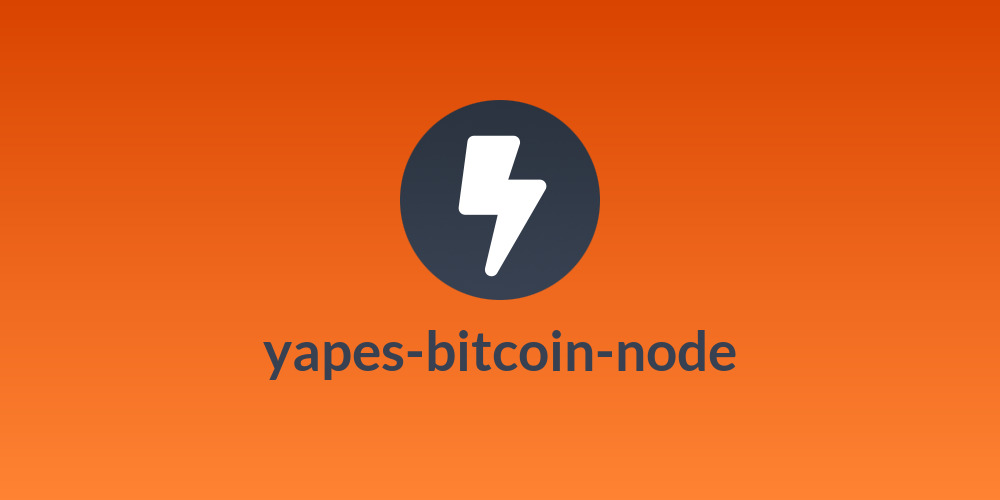 yapes-bitcoin-node