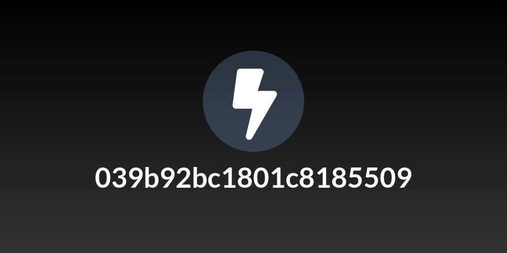 039b92bc1801c8185509