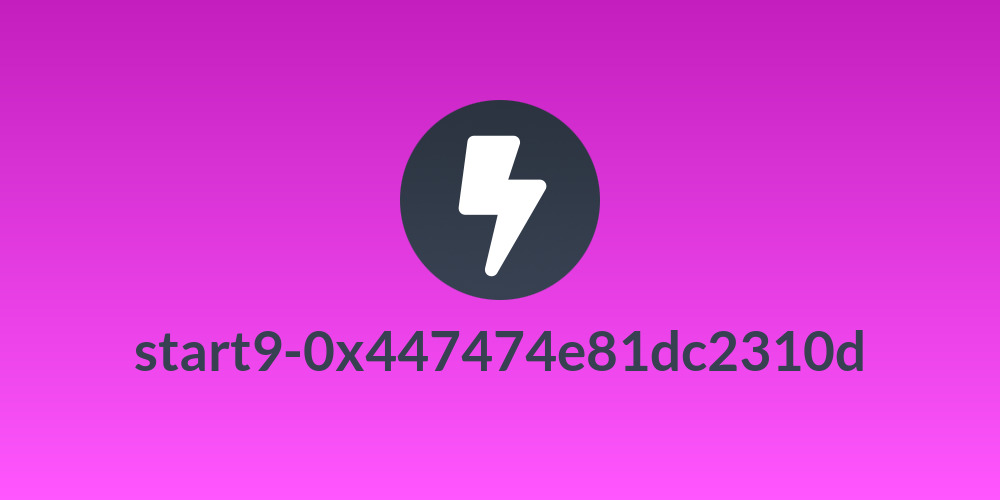 start9-0x447474e81dc2310d